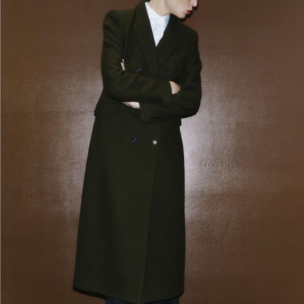 π 2024 ZARA WOOL MANTECO COAT - Picture 6 of 16